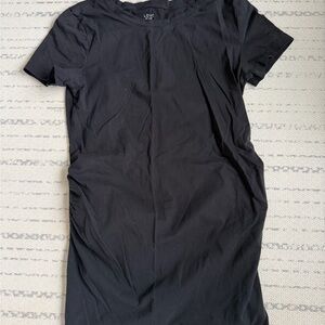 Love Women's Essential Black Short Sleeve Maternity Tee